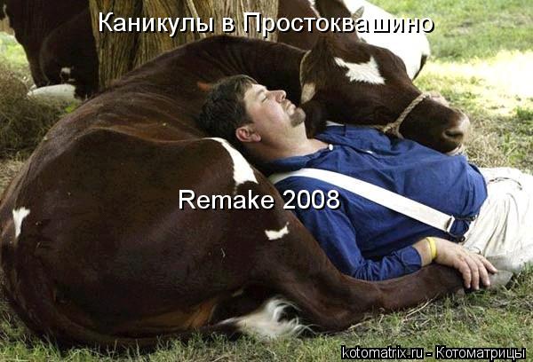 Каникулы в Простоквашино Remake 2008... Котоматрица: Каникулы в Простоквашино Remake 2008
