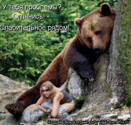 У тебя проблемы? Оглянись! - Слабительное рядом!... Котоматрица: У тебя проблемы? Оглянись! - Слабительное рядом!