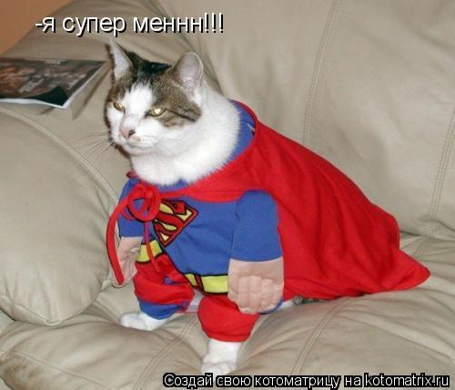 -я супер меннн!!!... Котоматрица: -я супер меннн!!!
