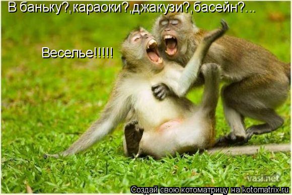 В баньку?,караоки?,джакузи?,басейн?... Веселье!!!!!... Котоматрица: В баньку?,караоки?,джакузи?,басейн?... Веселье!!!!!