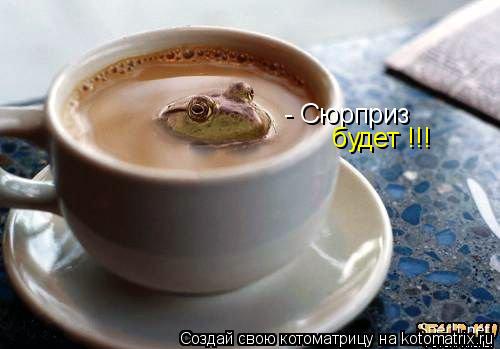 - Сюрприз будет !!!... Котоматрица: - Сюрприз будет !!!