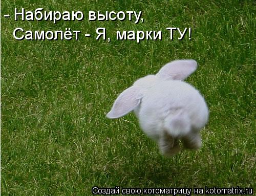 - Набираю высоту, Самолёт - Я, марки ТУ!... Котоматрица: - Набираю высоту, Самолёт - Я, марки ТУ!