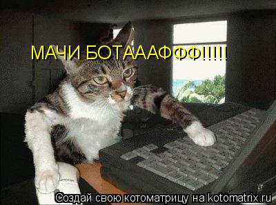 МАЧИ БОТАААФФФ!!!!! МАЧИ БОТАААФФФ!!!!!... Котоматрица: МАЧИ БОТАААФФФ!!!!! МАЧИ БОТАААФФФ!!!!!