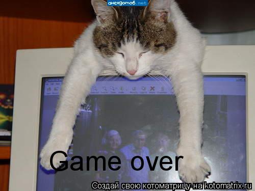 Game over... Котоматрица: Game over