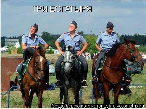 ТРИ БОГАТЫРЯ... Котоматрица: ТРИ БОГАТЫРЯ