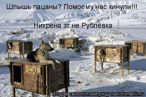 Шлышь пацаны? Помоему нас кинули!!! Нихрена эт не Рублёвка... Котоматрица: Шлышь пацаны? Помоему нас кинули!!! Нихрена эт не Рублёвка
