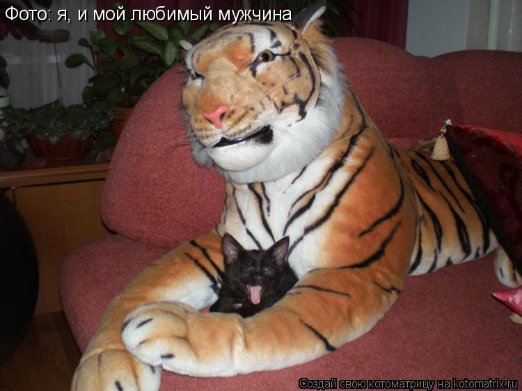 Фото: я, и мой любимый мужчина... Котоматрица: Фото: я, и мой любимый мужчина