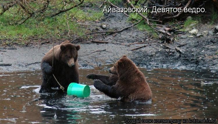 Котоматрица: Айвазовский. Девятое ведро.