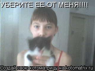 УБЕРИТЕ ЕЕ ОТ МЕНЯ!!!!... Котоматрица: УБЕРИТЕ ЕЕ ОТ МЕНЯ!!!!