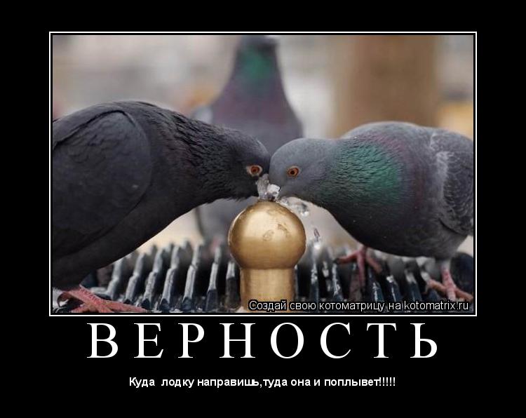 Котоматрица: В Е Р Н О С Т Ь 