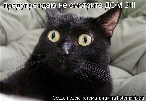 Котоматрица: предупреждаю не смотрите ДОМ 2!!!