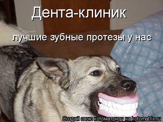 Дента-клиник лучшие зубные протезы у нас... Котоматрица: Дента-клиник лучшие зубные протезы у нас