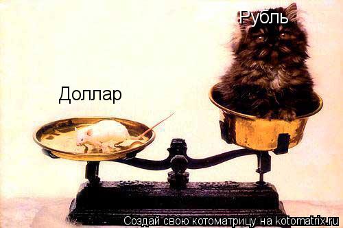 Доллар Рубль... Котоматрица: Доллар Рубль