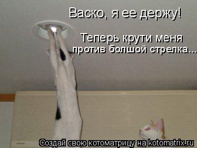 Васко, я ее держу! Теперь крути меня против болшой стрелка...... Котоматрица: Васко, я ее держу! Теперь крути меня против болшой стрелка...