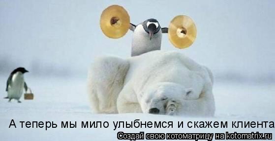 Котоматрица: А теперь мы мило улыбнемся и скажем клиентам "Здрасьте"