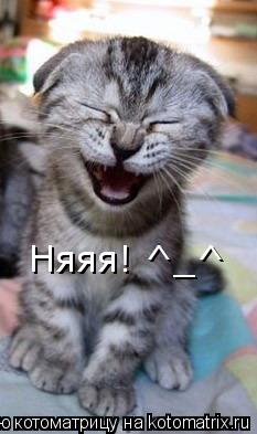 Няяя! ^_^... Котоматрица: Няяя! ^_^