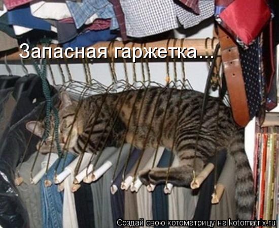 Запасная гаржетка...... Котоматрица: Запасная гаржетка...