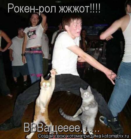 Рокен-рол жжжот!!!! ВВВащееее.......... Котоматрица: Рокен-рол жжжот!!!! ВВВащееее.......