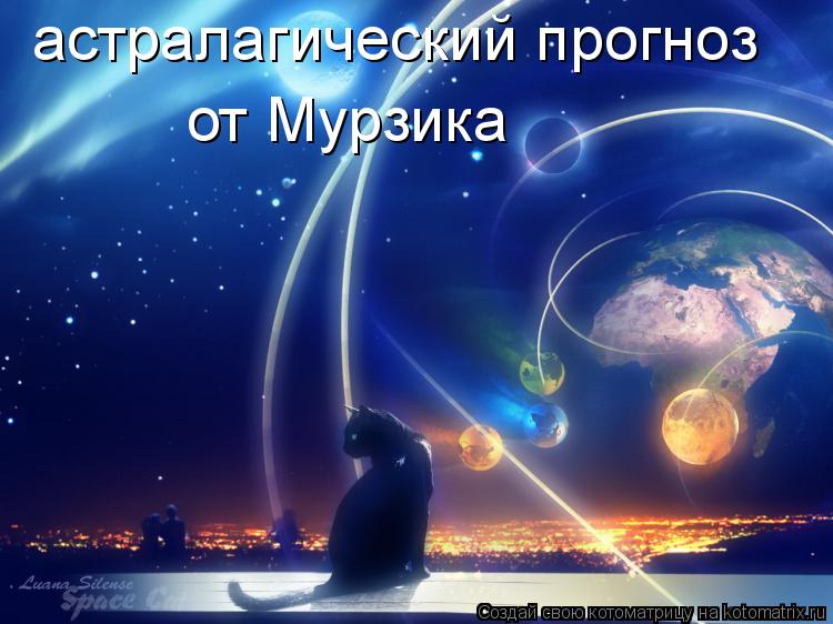 астралагический прогноз от Мурзика... Котоматрица: астралагический прогноз от Мурзика
