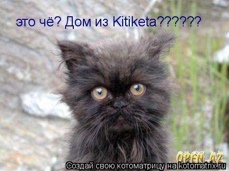 это чё? Дом из Kitiketa??????... Котоматрица: это чё? Дом из Kitiketa??????