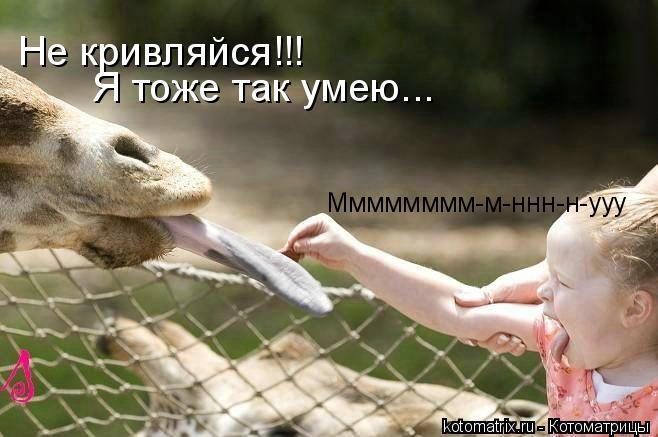 Не кривляйся!!! Я тоже так умею... Мммммммм-м-ннн-н-ууу... Котоматрица: Не кривляйся!!! Я тоже так умею... Мммммммм-м-ннн-н-ууу