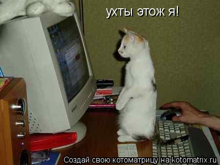 ухты этож я!... Котоматрица: ухты этож я!