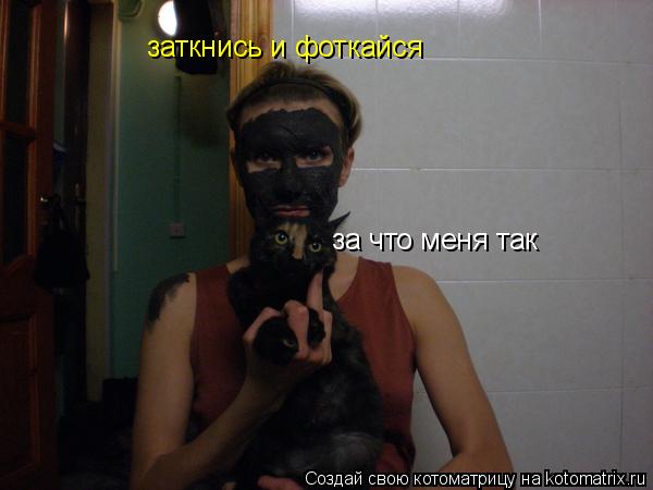 за что меня так заткнись и фоткайся... Котоматрица: за что меня так заткнись и фоткайся