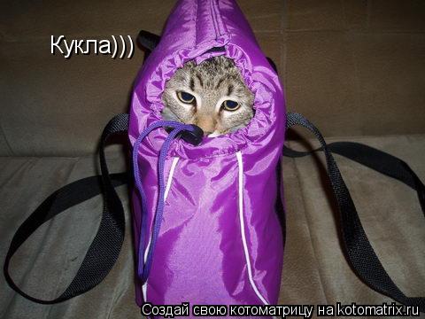 Кукла)))... Котоматрица: Кукла)))