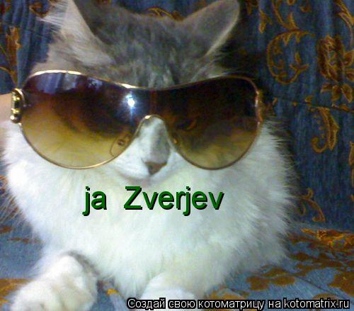 ja Zverjev... Котоматрица: ja Zverjev