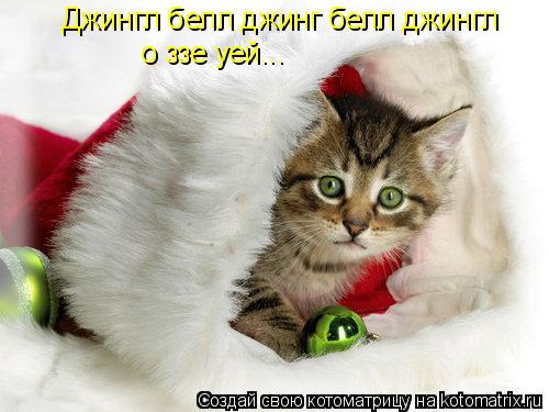 Джингл белл джинг белл джингл о ззе уей...... Котоматрица: Джингл белл джинг белл джингл о ззе уей...