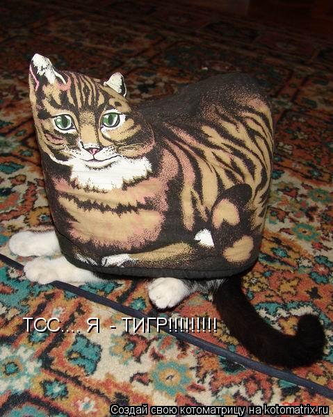 Котоматрица: ТСС.... Я  - ТИГР!!!!!!!!!
