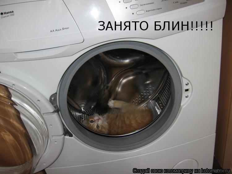 Котоматрица: ЗАНЯТО БЛИН!!!!!