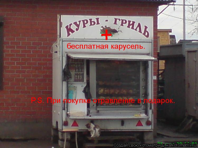 Котоматрица: + бесплатная карусель. P.S. При покупке отравление в подарок.