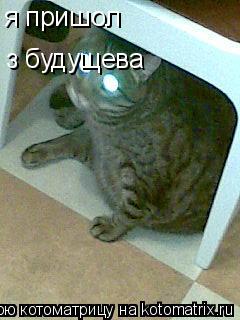я пришол з будущева... Котоматрица: я пришол з будущева