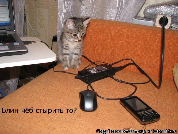 Котоматрица: Блин чёб стырить то?