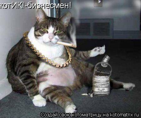 Котоматрица: котИК!-бизнесмен!