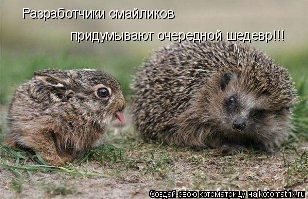 Котоматрица: Разработчики смайликов придумывают очередной шедевр!!!