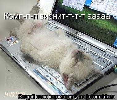 Котоматрица: Комп-п-п виснит-т-т-т ааааа