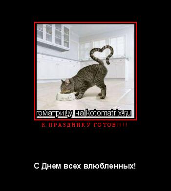 Котоматрица: К   П Р А З Д Н И К У   Г О Т О В ! ! ! ! 