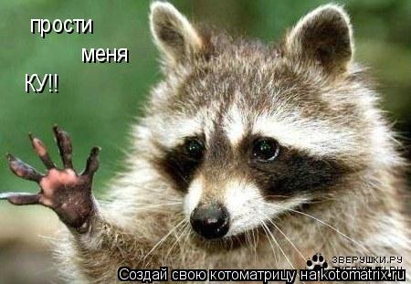 Котоматрица: прости меня КУ!!