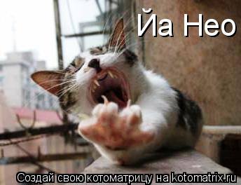 Йа Нео... Котоматрица: Йа Нео