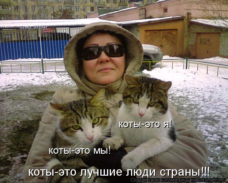 коты-это я! коты-это мы! коты-это лучшие люди страны!!!... Котоматрица: коты-это я! коты-это мы! коты-это лучшие люди страны!!!
