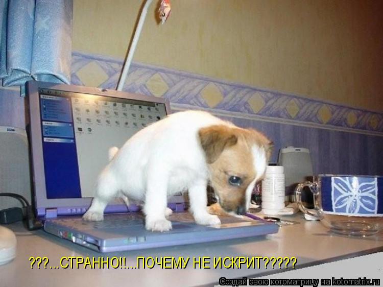 ???...СТРАННО!!...ПОЧЕМУ НЕ ИСКРИТ?????... Котоматрица: ???...СТРАННО!!...ПОЧЕМУ НЕ ИСКРИТ?????
