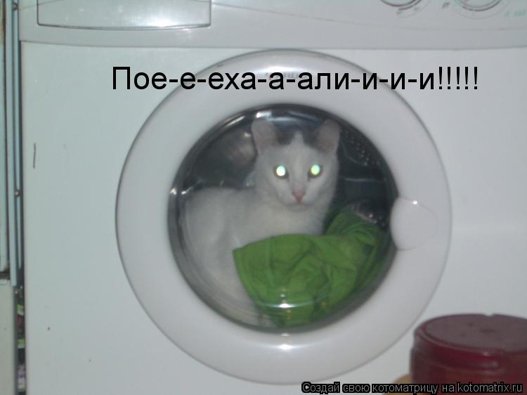 Пое-е-еха-а-али-и-и-и!!!!!... Котоматрица: Пое-е-еха-а-али-и-и-и!!!!!