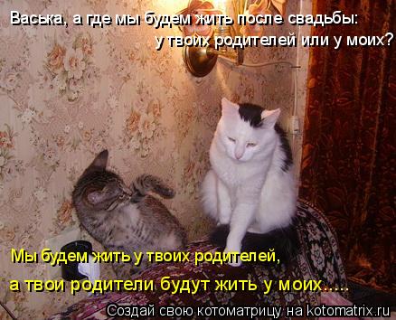Кто где живет после свадьбы Кто где живет после свадьбы