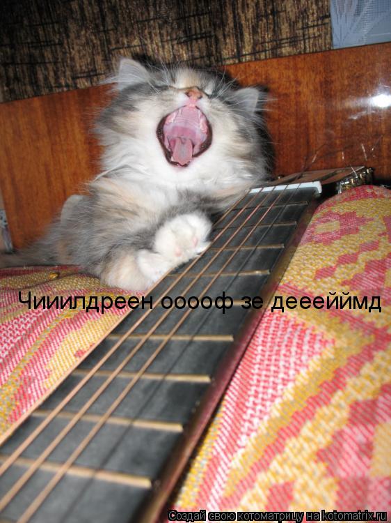 Котоматрица: Чииилдреен ооооф зе дееейймд