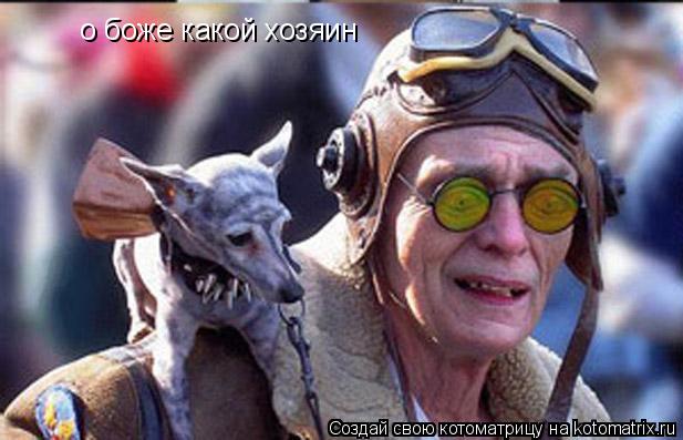 о боже какой хозяин... Котоматрица: о боже какой хозяин