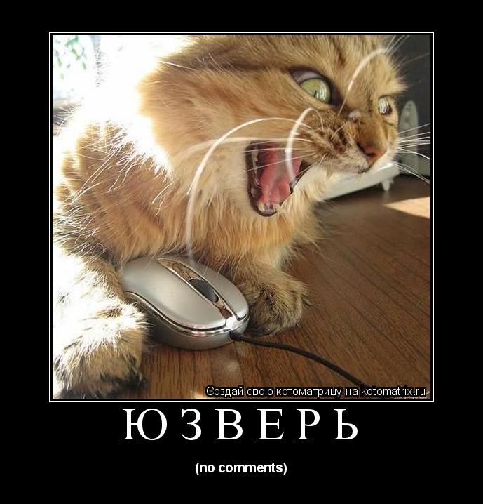 Юзверь (no comments)... Котоматрица: Юзверь (no comments)