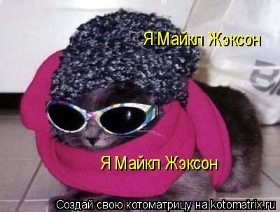 Котоматрица: Я Майкл Жэксон Я Майкл Жэксон