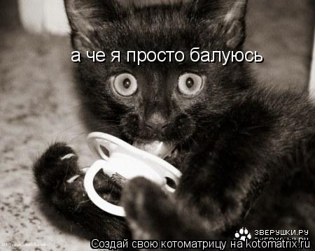 Котоматрица: а че я просто балуюсь